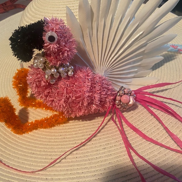 Why not be a FLAMINGO IN A FLOCK OF BIRDS 🦩🦩custom with Fab coverup. 🦩🦩🦩 - Picture 3 of 13